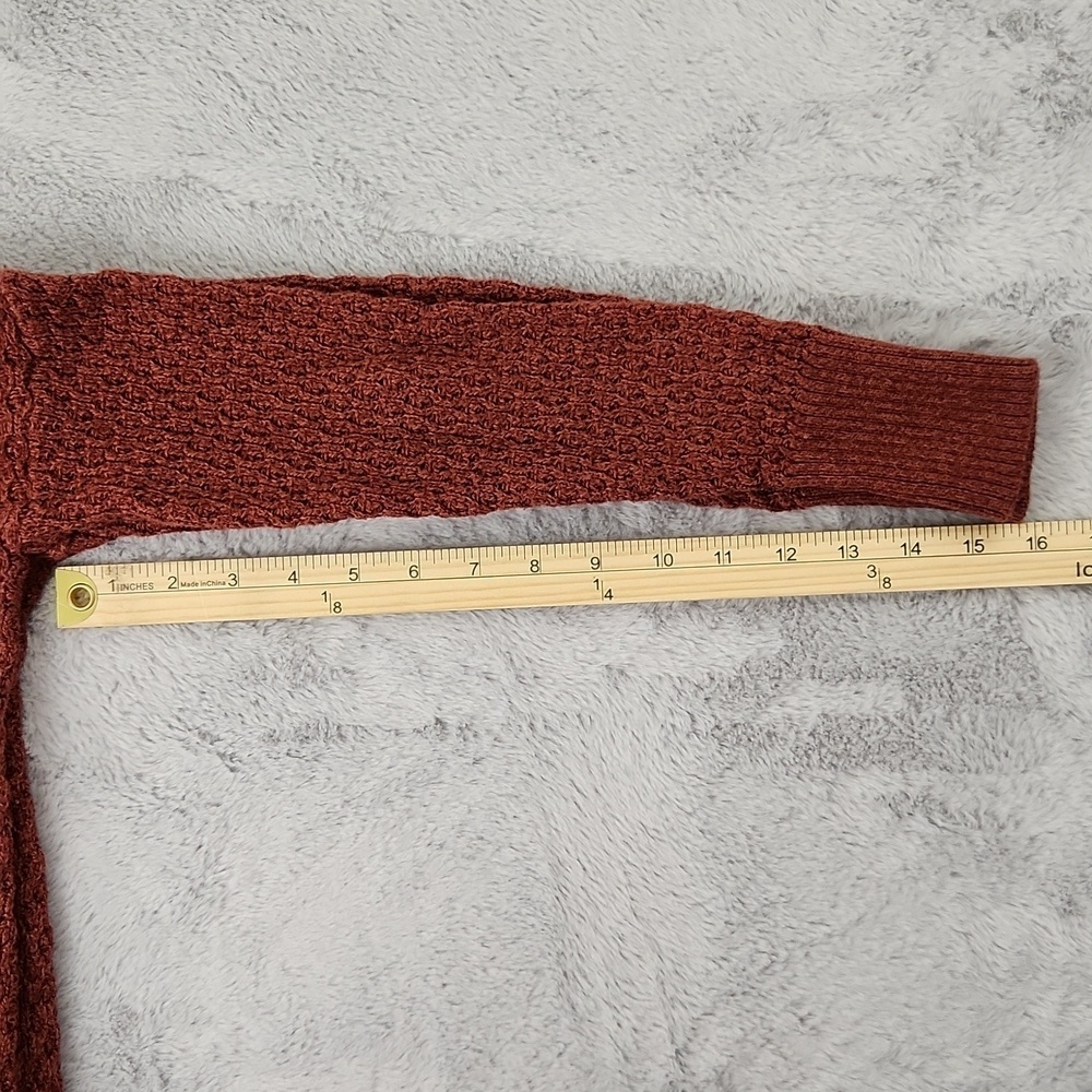 American Eagle Outfitters rust colored v neck sweater size XS - Picture 9 of 12